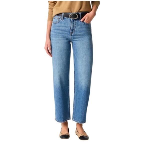J. Crew Denim - J. Crew NWT 90s Vintage Baggy High Rise Jeans Blue Denim Size 31T